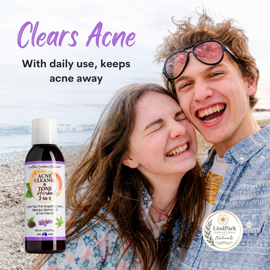 Acne Cleanse & Tone Herbal 2-in-1 (Face Wash) - Image 7