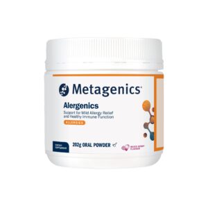 Metagenics Alergenics powder, new packaging same formula