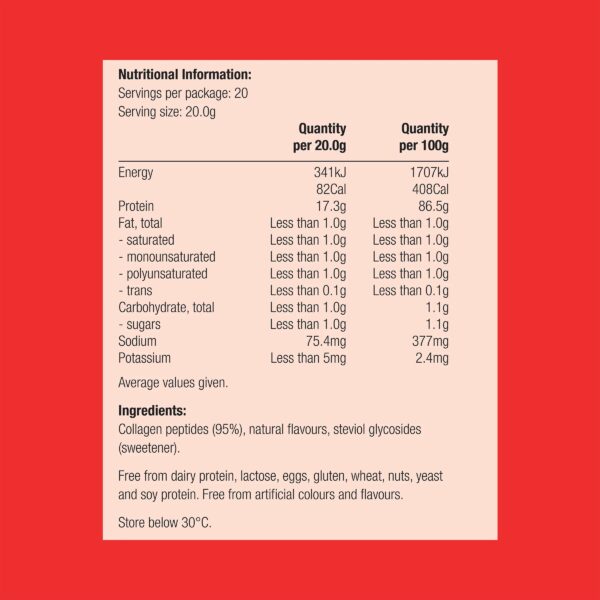 BioPure Collagen Protein 400g - Image 3