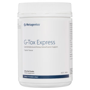 Metagenics G-Tox Express Oral Powder Tropical 280g