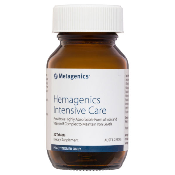 Metagenics Hemagenics Intensive Care 30 Tablets