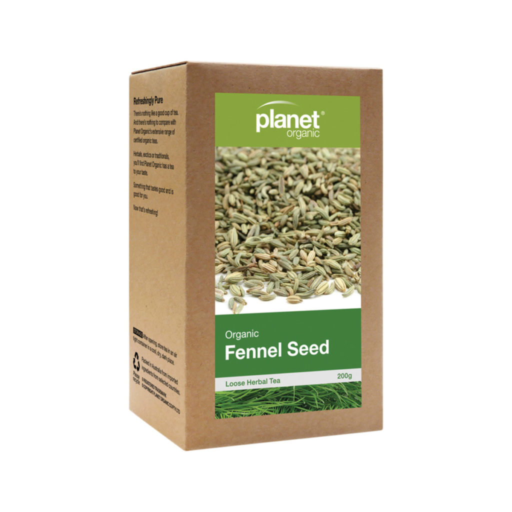 Fennel Seed Organic Tea 200g Naturopath Dermatological Sunshine Coast