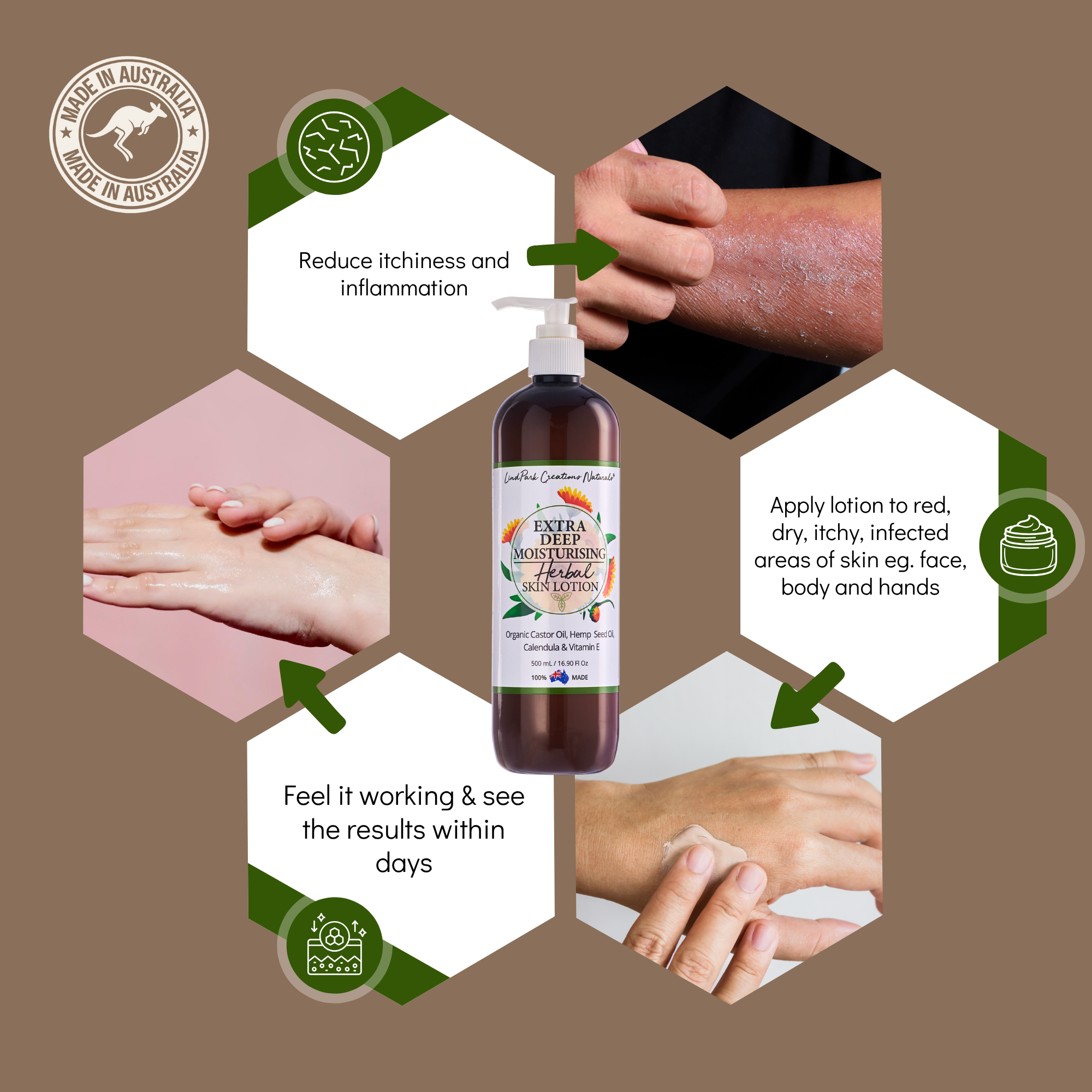 Extra Deep Moisturising Herbal Skin Lotion - Image 6