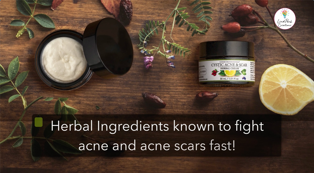 Cystic Acne & Scar Herbal Cream