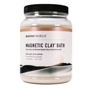 Magnetic clay bath