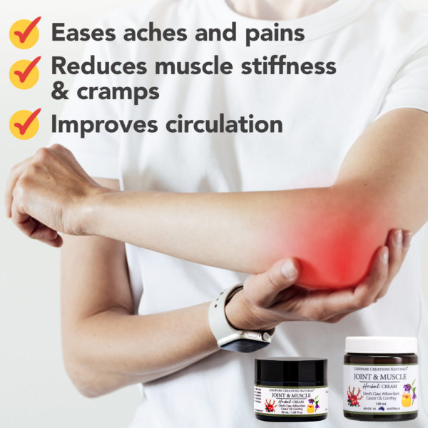 Joint & muscle herbal cream eases aches and pains