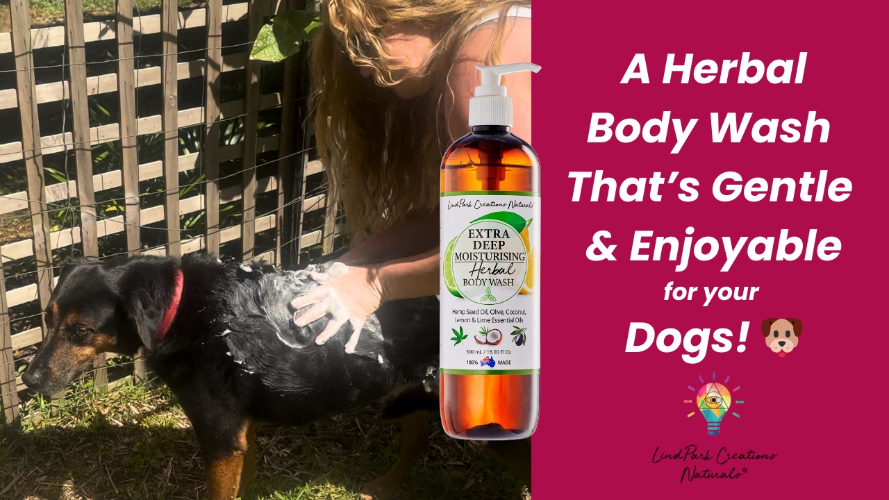 Dog Friendly Body Wash! Extra Deep Moisturising Herbal Body Wash for Sensitive Skin