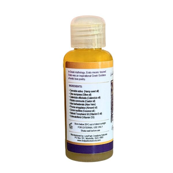 Erato Organic Intimacy Oil 60ml - Image 2