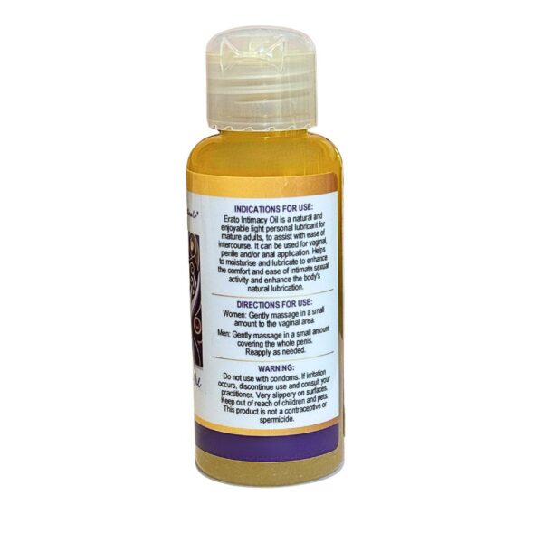 Erato Organic Intimacy Oil 60ml - Image 3