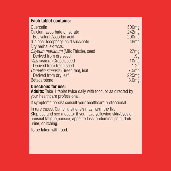 Quercetin Protect 60 tabs - Image 3
