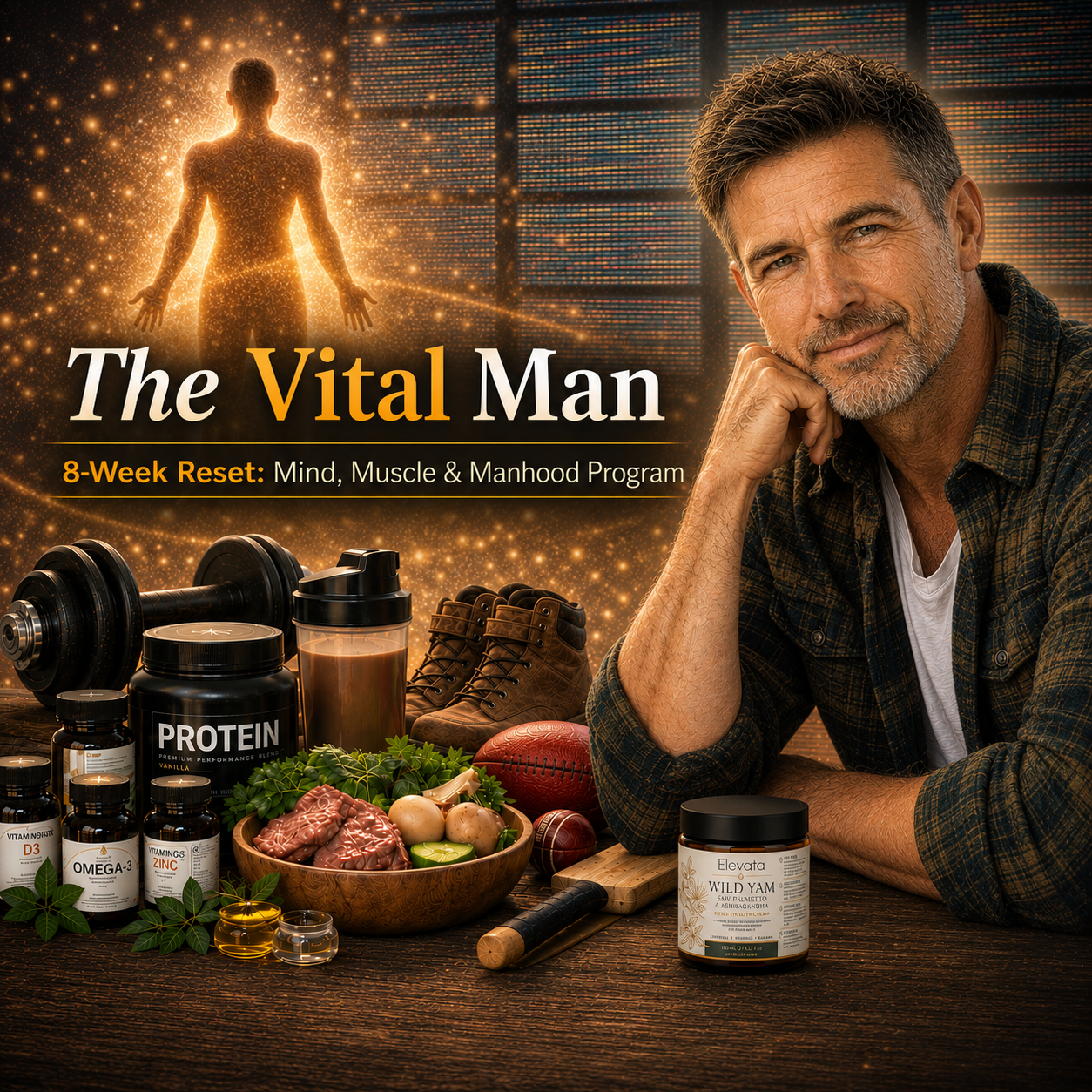 The Vital Man 8-Week Reset: Mind, Muscle & Manhood Program