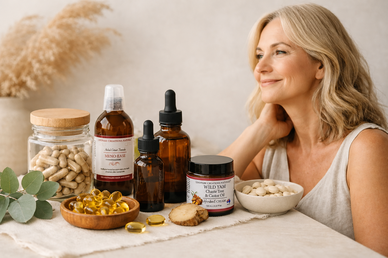 Natural Menopause Support Supplements