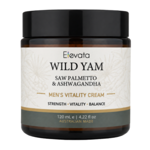 Wild Yam Saw Palmetto & Ashwagandha - Men's Vitality Cream