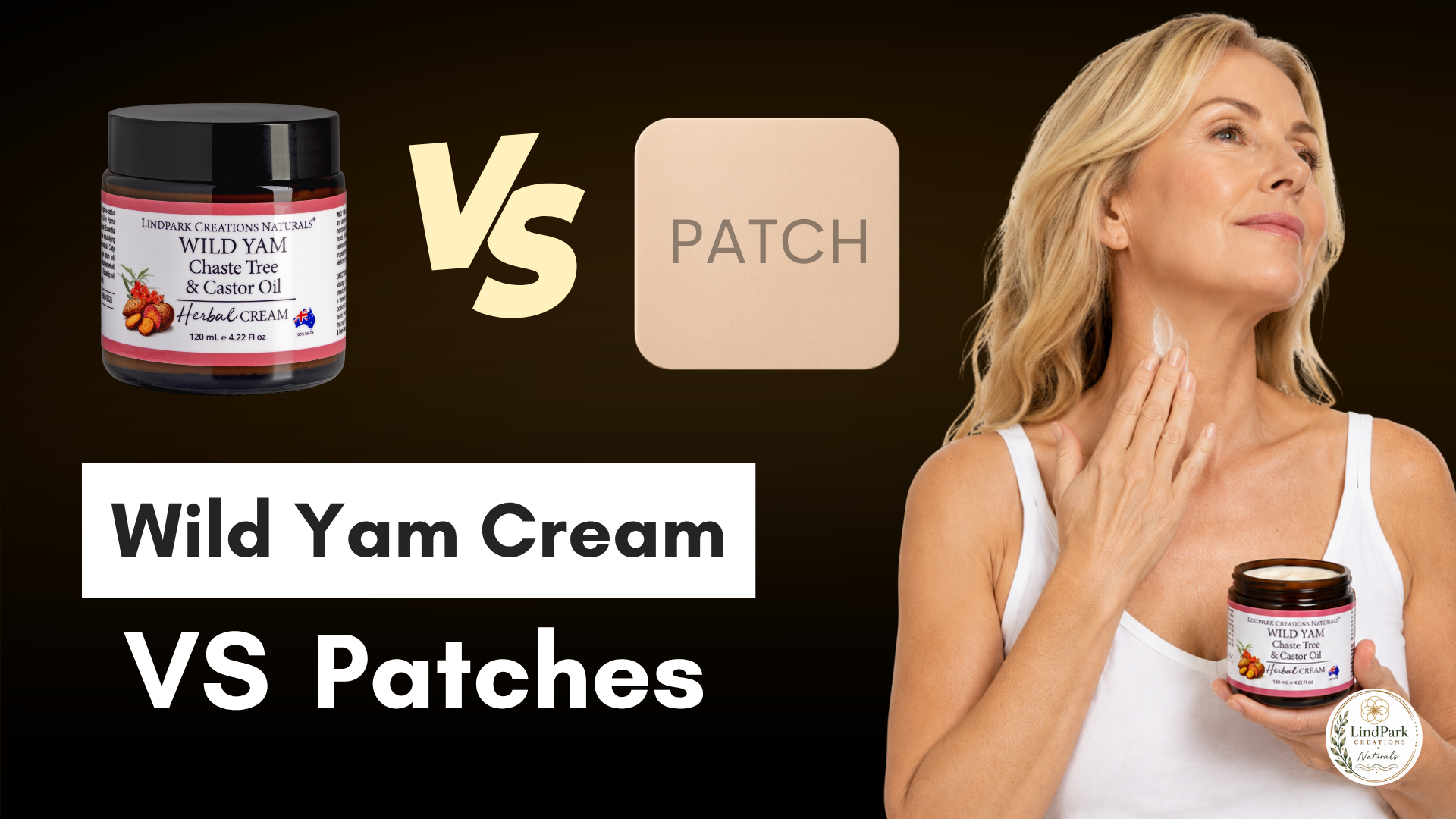 WILD YAM CREAM OR PATCHES?